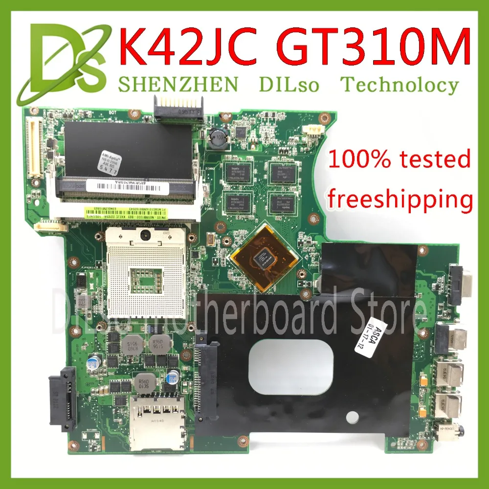 KEFU K42JC GT310M HM55 For ASUS X42J A42J K42J A40J Motherboard with 8 video card Test work 100% | Компьютеры и офис