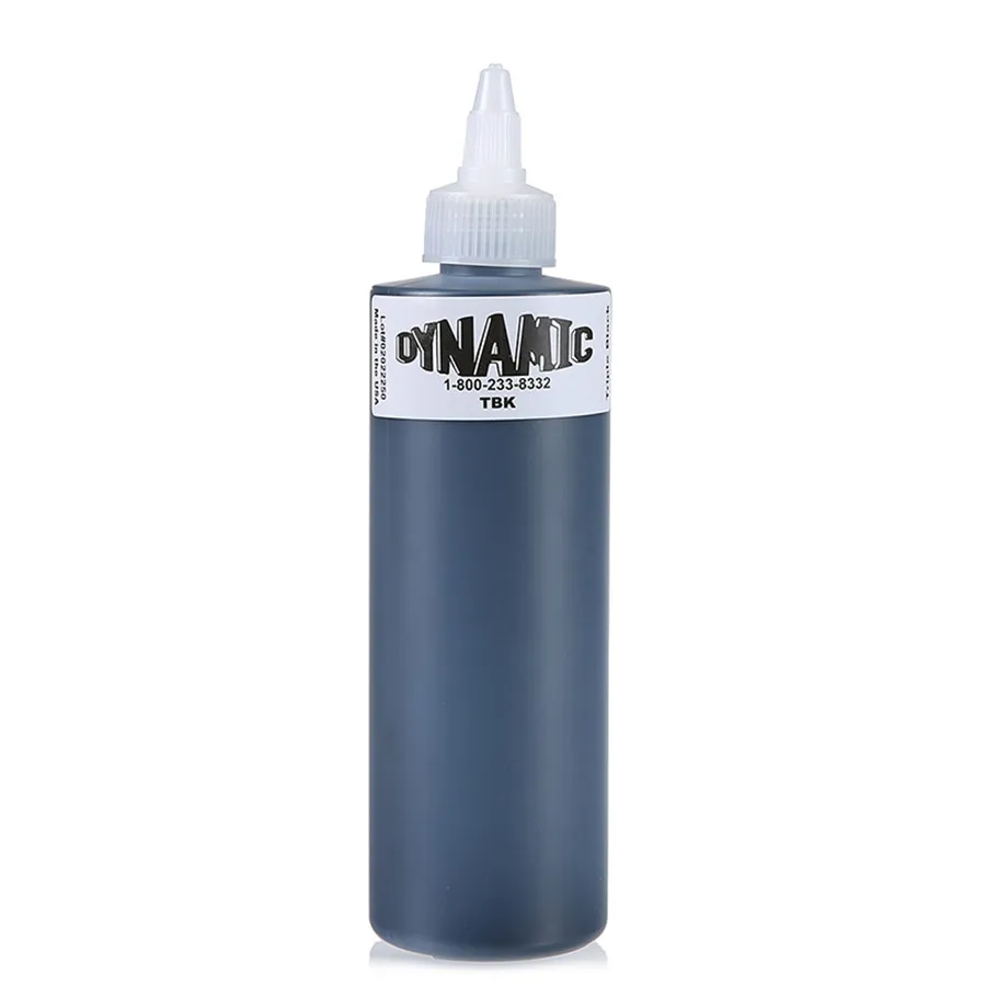 

High quality dynamic tattoo black ink permanent body art set 250ml / bottle free shipping