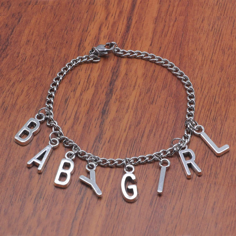 

BABYGIRL Bracelet Girlfriend Gift Accept Drop Shipping YP6913