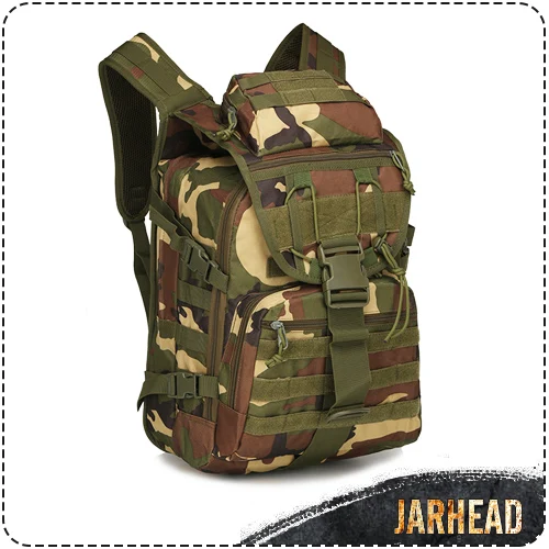 Высококачественный спортивный нейлоновый военный тактический рюкзак, водонепроницаемый рюкзак, дорожная Сумка для кемпинга, походов, альпинизма - Цвет: JungleCamo