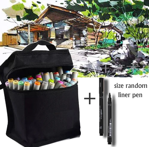 

Sketch Color Marker Pen Finecolour Architecture Alcohol Based Art Markers 36 48 60 72 Colors set Manga Marker For Drawing