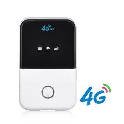 Kinganda 4G Wifi роутер мини маршрутизатор 3g 4G Lte Беспроводной Портативный Карманный wi-fi Мобильный точка доступа автомобильный wi-fi роутер с слотом