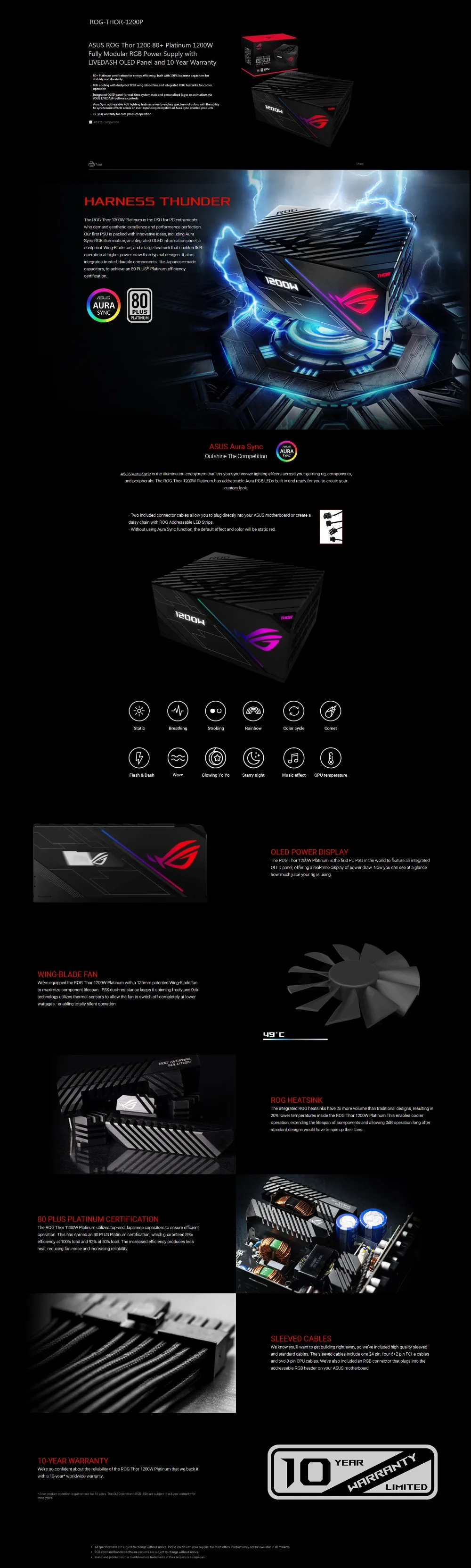 ASUS ROG-THOR-1200P