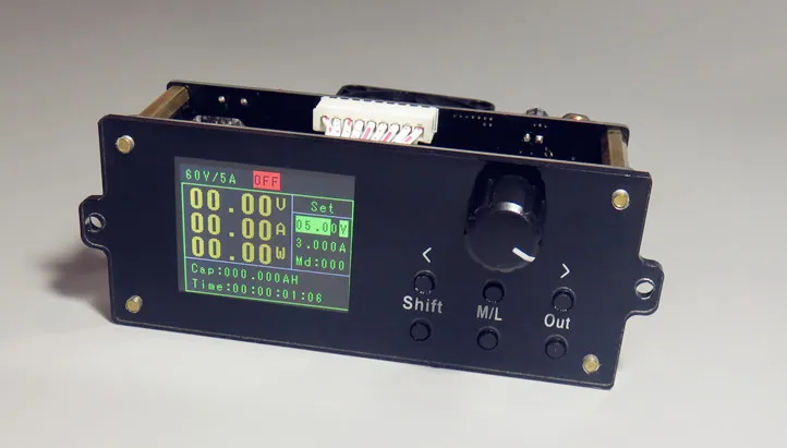 

DPX6005S DC DC Buck Converter CC CV Power Module 0-60V 5A Adjustable Regulated power supply Voltmeter ammeter