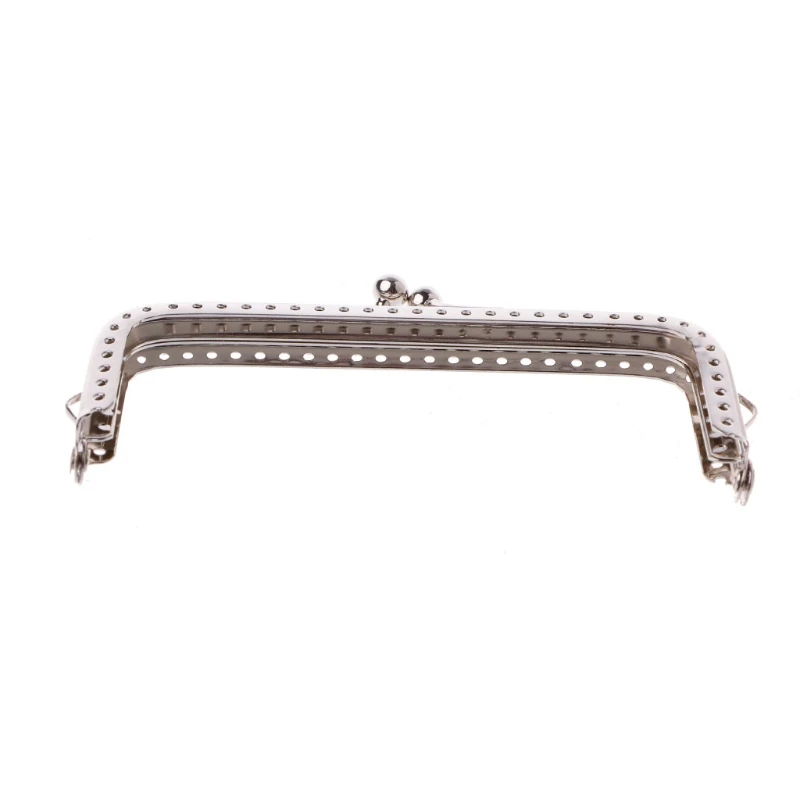 

1PC Square Metal Frame Kiss Clasp For Handle Bag Purse 10cm DIY Accessories
