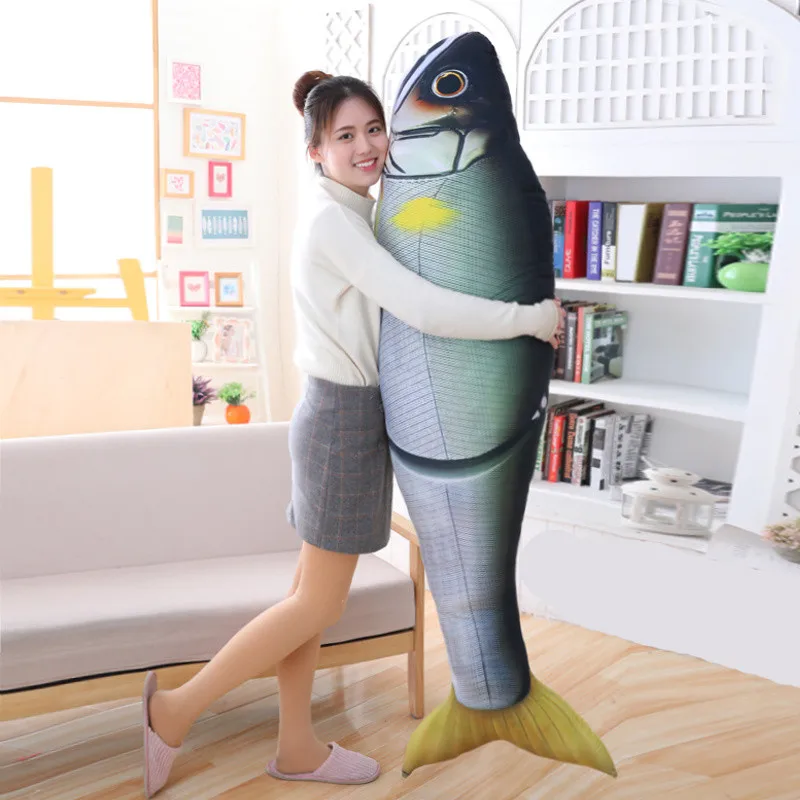 

Simulation Smelt Fish Plush Toy Soft Fish Shape Pillow Creative Gift for Children Girl Kids Home Shope Bed Decor