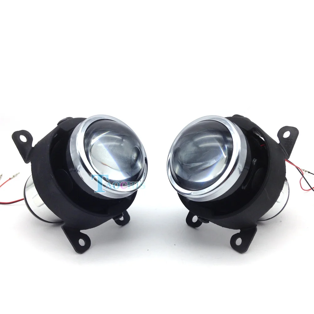 Car 2.5 inch Bi Xenon Projector Lens Kit H11 Crystal Clear foglights