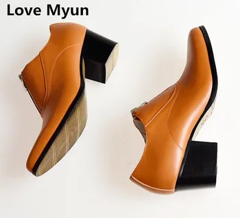 

New high heels mens genuine leather career work shoes men pointed toe height increase fashion wedding shoes white black brown