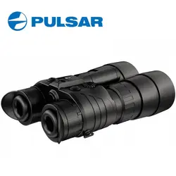 Пульсар край GS 3.5x50l Ночное видение бинокль Охотничья оптика Встроенный ИК-осветитель трубки защиты черный #75095