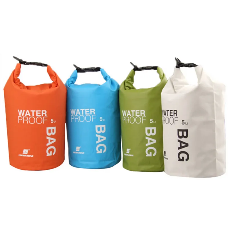 2L 5L 10L Ultralight Portable Outdoor Tools Rafting Waterproof Dry Bag Swim Storage Camping Equipment Swimming