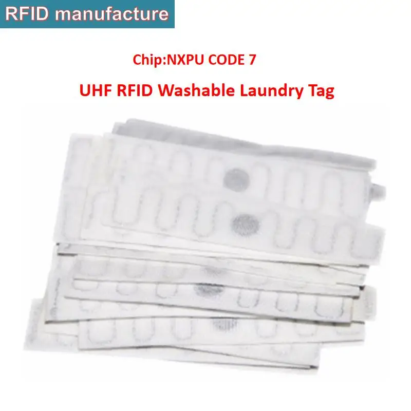 10 шт. образцы моющиеся высокой трудоемкости RFID UHF этикетки для белья бирки одежды