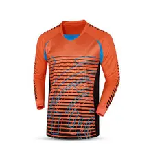 Футбол вратарь униформа костюм губки всеобъемлющего протектор Джерси вратарь придверниками рубашка Мотобрюки Training Наборы для ухода за кожей