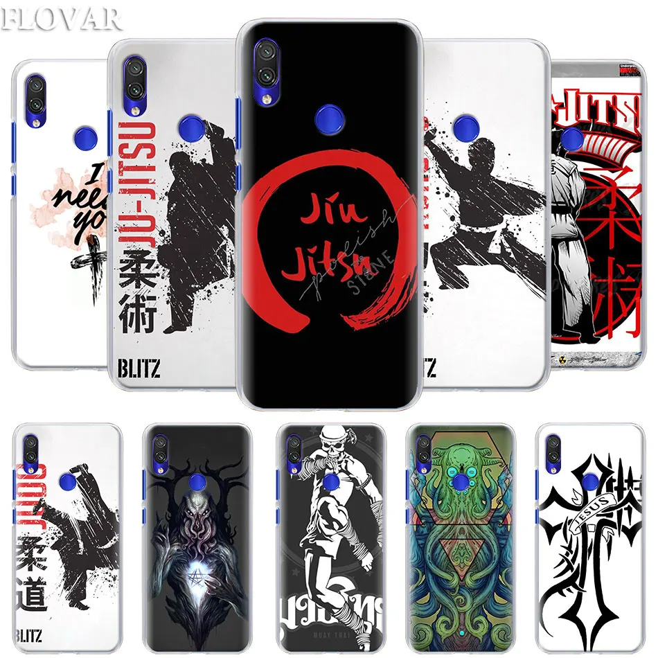 

Cthulhu Jesus Jiu Jitsu Phone Case for Xiaomi Redmi 7 5 6 Pro Note 7 Pro 5 5A 6 Mi A1 A2 8 Lite 9 Case Coque