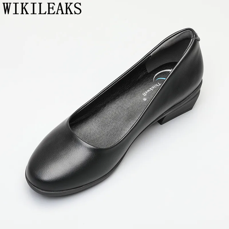 black low heel dress shoes