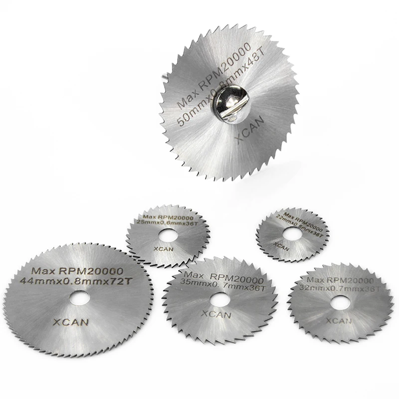 XCAN HSS роторные инструменты дисковые пилы режущие диски оправка среза мини-пила