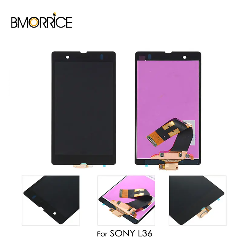 Для Sony Xperia Z L36 LT36 C6602 C6603 3D ЖК дисплей сенсорный экран без рамки дигитайзер сборка
