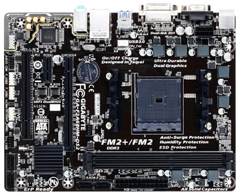 

Used original FM2 F2A68HM-DS2 motherboard for Gigabyte GA-F2A68HM-DS2 FM2+ DDR3 Integrated graphics Desktop mainborad