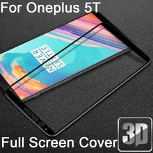 9H 3D закаленное стекло lcd изогнутая полноэкранная Защитная пленка для Oneplus 5T A5010 One plus 5T защитная пленка