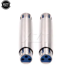 Горячая Распродажа 3-контактный XLR Female XLR Женский Джек Разъем Микрофона MIC Динамик кабель Extender Расширение адаптер переходник