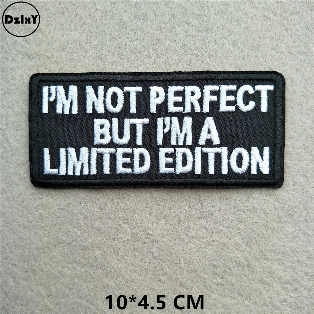 

Black White English Letters Clothing Patches Iron on Stripes for Badges Alphabet Stickers on Clothes Embroidery Appliques @B-94