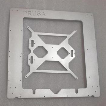

Reprap Prusa i3 MK2 Clone frame silver color aluminum frame kit 6mm thickness made by CNC