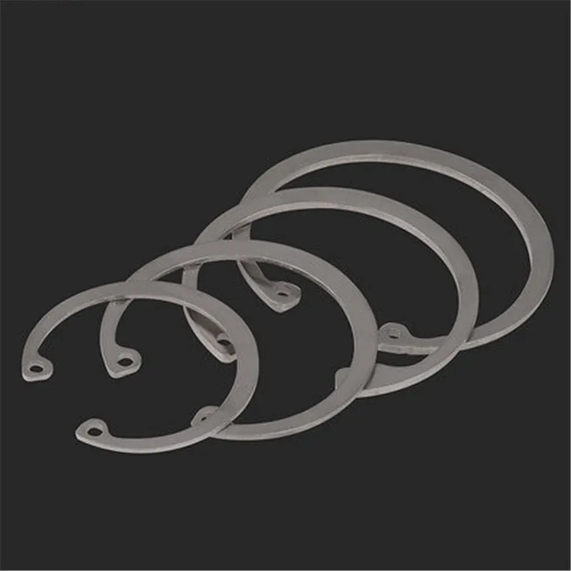 Стопорное кольцо из нержавеющей стали 304 для отверстия типа C|stainless steel circlip|steel