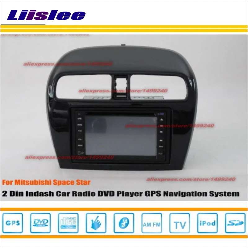 Flash Deal Liislee For Mitsubishi Attitude 2012~2014 Radio CD DVD Player GPS Navi Navigation System Double Din Car Audio Installation Set 0