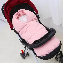 Спальный мешок для малышей зимний конверт для новорожденных сна тепловой мешок хлопок дети sleepsack в каретки chlafsack