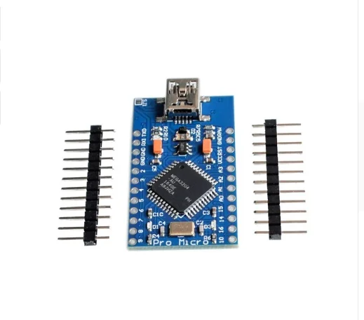 Pro Micro для arduino ATmega32U4 5 В/16 МГц модуль с 2 Ряд контактный разъем для Leonardo. Лучшее качество - Цвет: 1