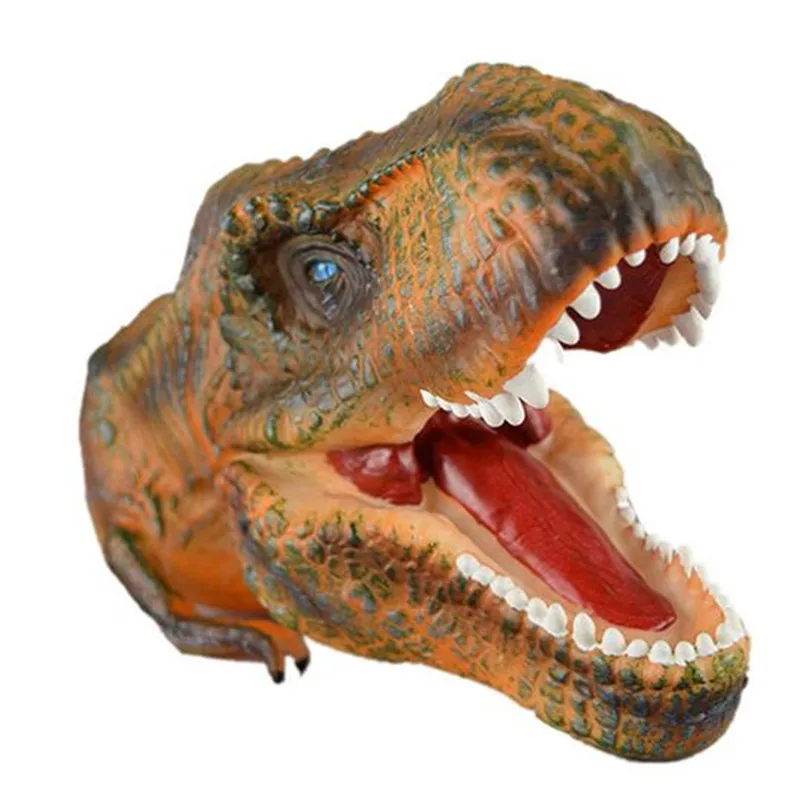 

Tyrannosaurus Rex Puppet Dinosaur Model Hand Puppet Rubber Simulation Figure Tyrannosaurus Rex Interactive Toys