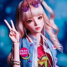 Boneca bjd boneca 1/4 menina mari conjunta boneca presente de aniversário