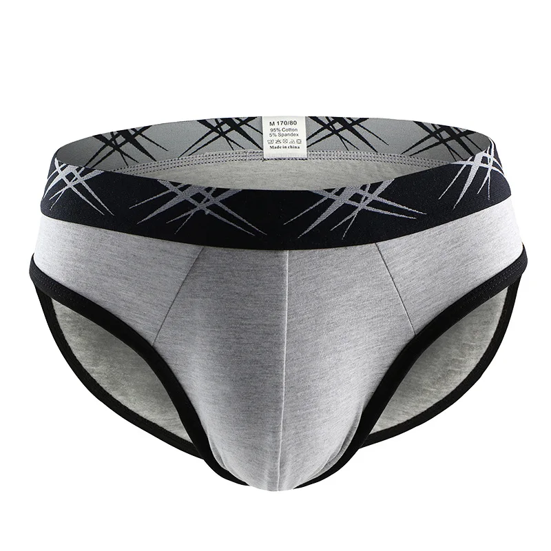 New Arrival Brand Men Underwear U Convex Pouch Simple Antibacterial