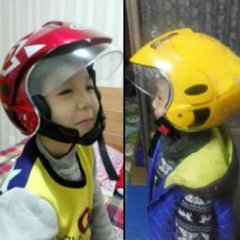 

High quality kids motorcycle helmet child kids helmet girl boy warm security white blue red free shipping