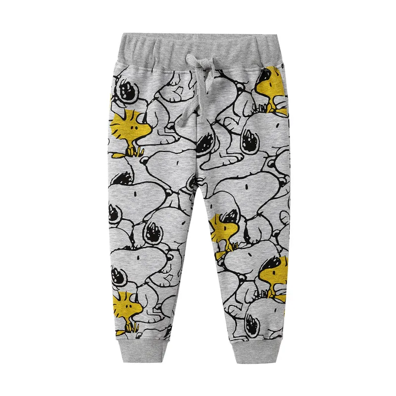 

Baby Kids Boys Girls Casual Trousers Children Long Pants Cotton Print Bottoms 2019 New Mini Mouse Print Cartoon Pants for Boys