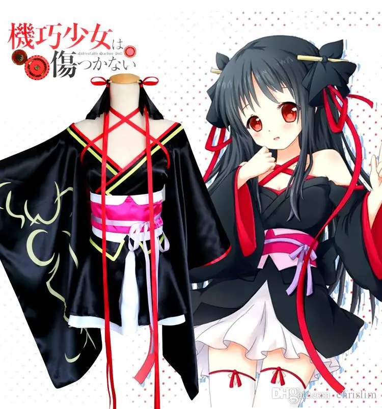 Japanese font b Anime b font Machine Doll wa Kizutsukanai font b Cosplay b font Costume