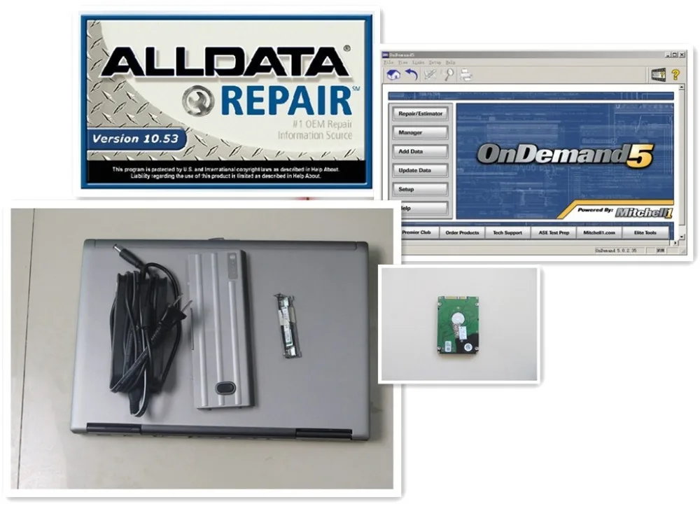 2017 alldata and mitchell software V10.53 alldata repair software