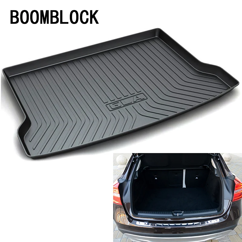 

BOOMBLOCK For Mercedes GLA X156 2014 2015 2016 2017 2018 Waterproof Anti-slip Car Trunk Mat Tray Floor Carpet Pad Protector