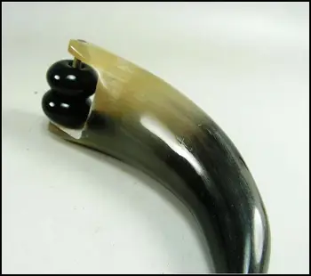 

Chinese roller massage acupoints bar Ox horn