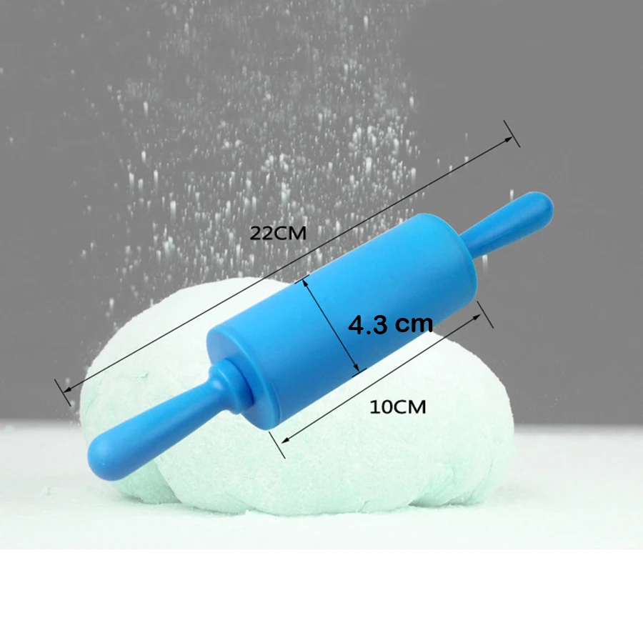 

Hot Sale Silicone Non-stick Rolling Pin Pastry Dough Roller Silicone for Kids