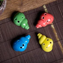 6 Kong Tao флейта животных мультфильм прекрасный моделирование реки несколько цветов на выбор детские музыкальные инструменты