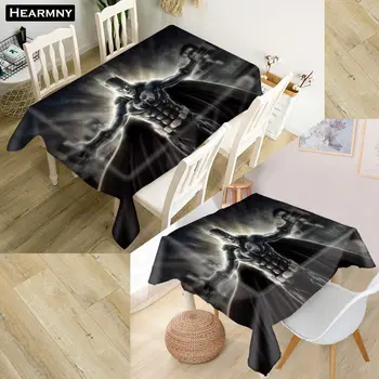 

Custom Batman Tablecloth Decorations Home Rectangular Party Table Covers Office Plain More Size Kitchen Dining Table