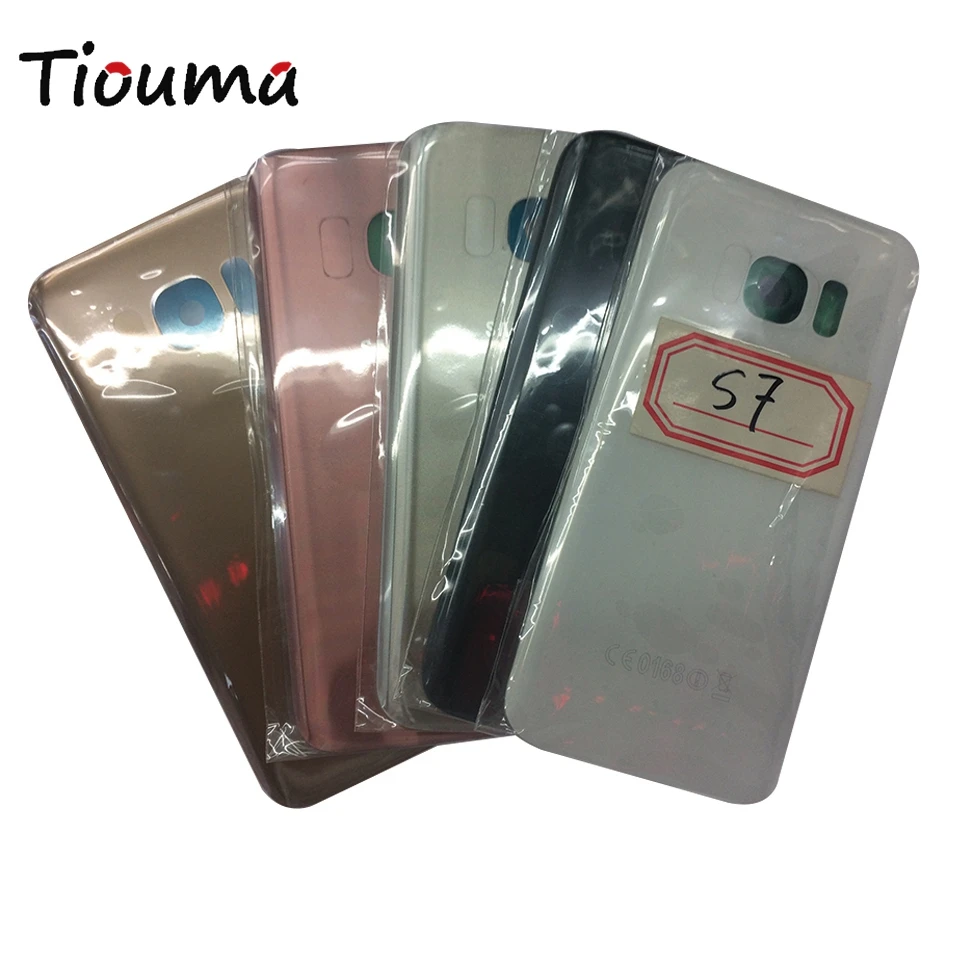 

5.1" For Samsung Galaxy S7 G930F Back Battery Cover Door Rear Housing Case Battery Cover