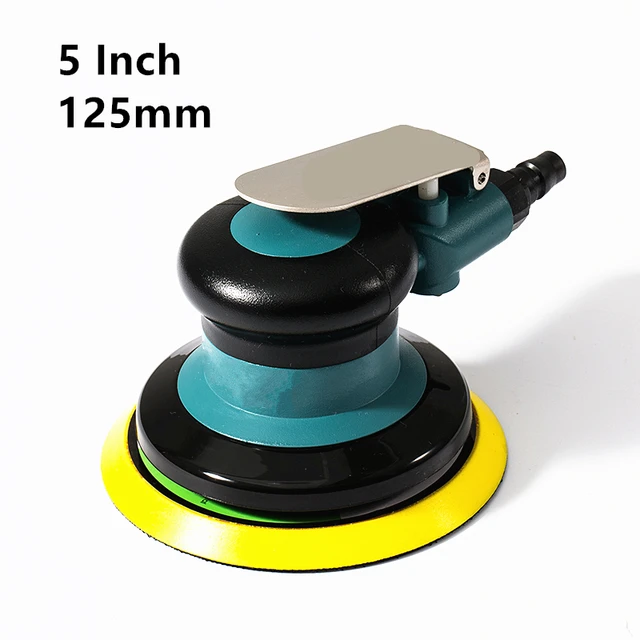 125mm pneumatic sanding machine 5 inch grinding tool woodworking sander mechanical derusting