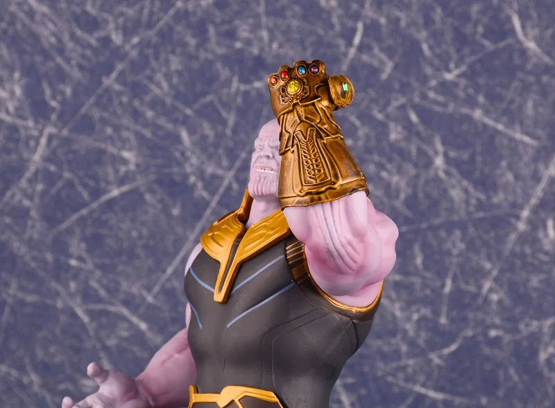 Marvel Comics Thanos ARTFX Человек-паук герой серии Marvel Мстители 3 Бесконечная война фигурка игрушка ПВХ модель игрушки для детей Подарки