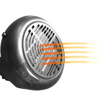 

New Handy Fan Heater Portable Electric Room Heater for Household Heaters Heating Element Black US/UK/EU Plug