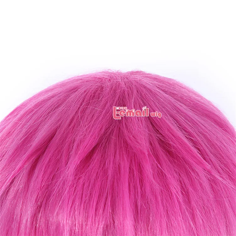L-email парик Saiki Kusuo Косплей парики губная жизнь K косплей розовый короткий мужской парик термостойкие синтетические волосы Perucas