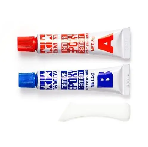 Tamiya 87100 Epoxy Cement Set Hardens in 5 Minutes (NET 10g) -in Hand