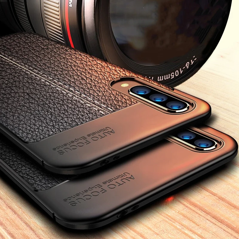 Ударопрочный Тонкий чехол для Samsung Galaxy A10 A20 A30 A40 A50 A70 Fashion A505 2019 A405 тяжелый мягкий