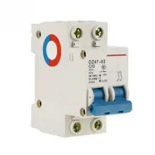 Miniature Circuit Breaker 2P 32A 400V Circuit Breaker Mini Circuit breaker for Lighting Distribution System High Quality dz47 63h miniature circuit breakers for household and distribution box and mechanical equipment motor overloa protection