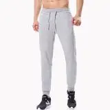 Для мужчин Повседневное спортивные обтягивающие штаны для бега штаны хлопок сезон: весна–лето Фитнес тренировки для Спортивного Бега; тренировочные брюки трикотажные брюки